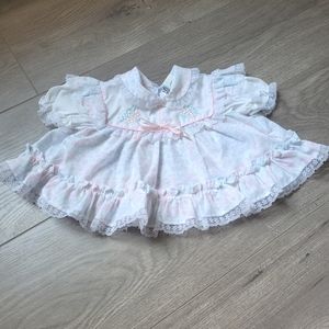 Vintage Floral baby dress